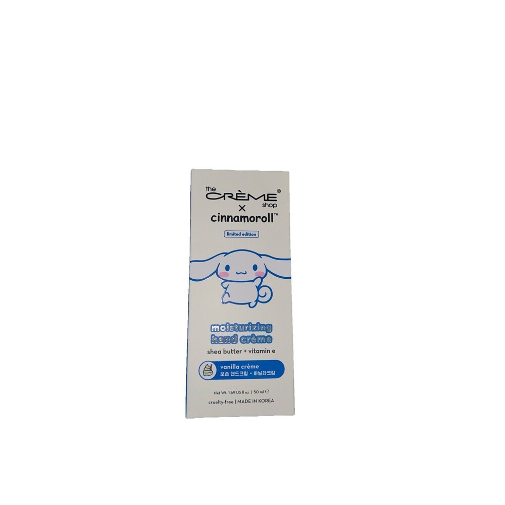 The Crème Shop Cinnamoroll Moisturizing Hand Cream Vanilla Limited Edition 50ml